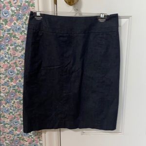 Loft denim pencil skirt